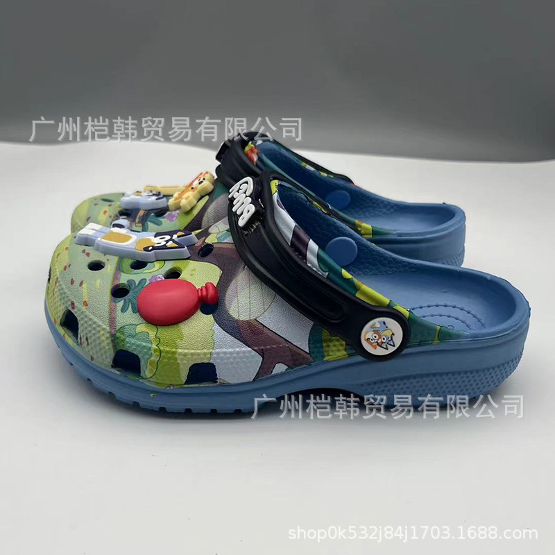 Shrek Superman zapatos de verano para niños zapatillas antideslizantes zapatillas de cabeza de niño gran playa image 7