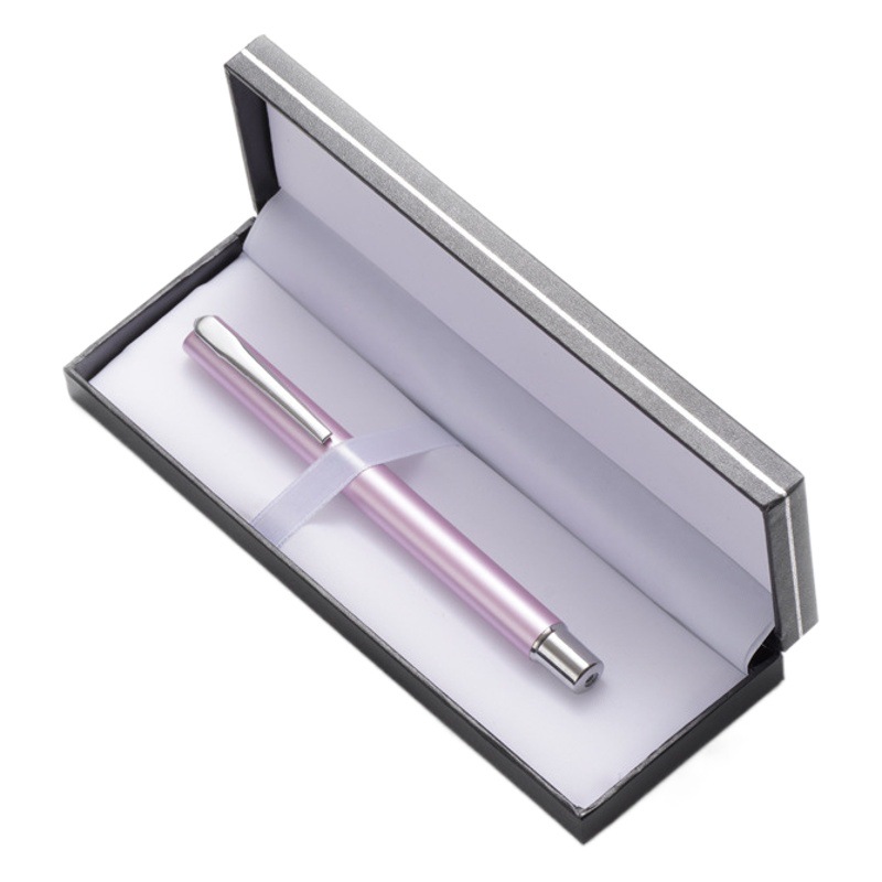 Caja de regalo para artículos de oficina, bolígrafo de carbono negro, bolígrafo de gel, caja de regalo individual, caja a juego, caja de regalo para bolígrafo