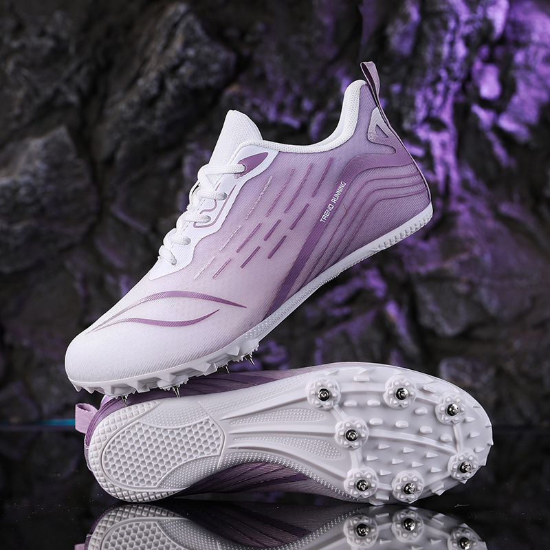 Zapatillas de Atletismo con Clavos Malla, TPU Ligero para Atletismo y Carrera image 4
