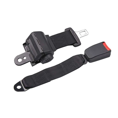 Car seat belt automatic two-point safety belt - semi-enclosed-retractor-35cm-webbing-base