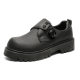 Big Toe Leather Shoes Men's Spring Casual Retro Thick Sole Increased Derby Shoes Dress British Style Black Wide Foot Trendy Shoes