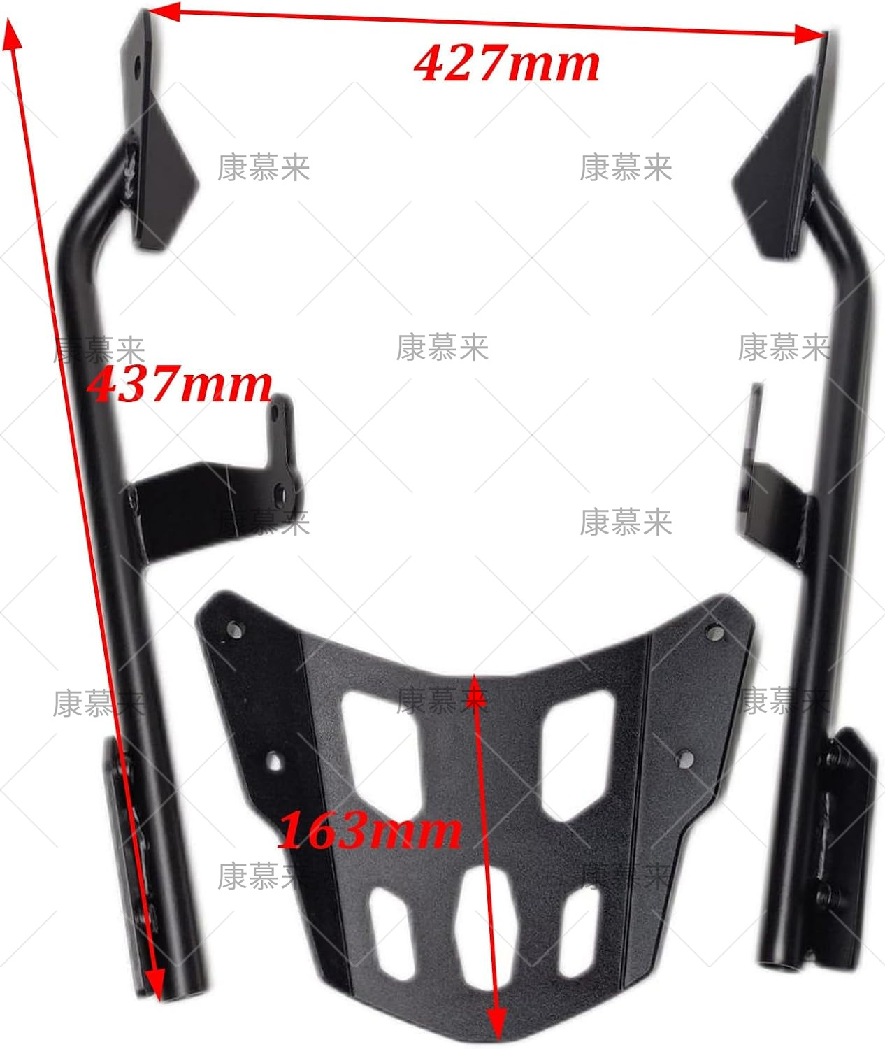 Suitable for Honda X-ADV 750 21-23 modified motorcycle rear rack and rear trunk, universal type