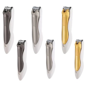 Nail Clippers set factory direct stainless steel nail clippers single creative Bevel anti-splash nail clippers spot