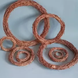 圣诞装饰品;藤编;植物工艺品