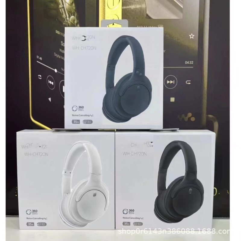 国境を越えた新型WH-CH720無線ヘッドセットbluetoothヘッドセットは音楽ヘッドセットを着用している|undefined