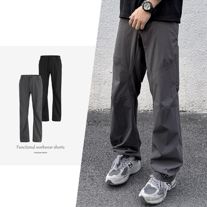 【Csmy】Grozny Bird's Nest 3.0 Curved Blade Cronin Soft Shell Casual Straight-Leg Quick-Dry Sports Pants for Men 【Csmy】Grozny Bird's Nest 3.0 Curved Blade Cronin Soft Shell Casual Straight-Leg Quick-Dry Sports Pants for Men