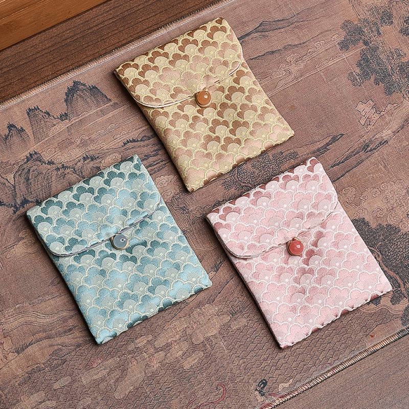 高档刺绣中国风文玩手串袋复古织锦手镯珠宝袋首饰品锦囊收纳布袋