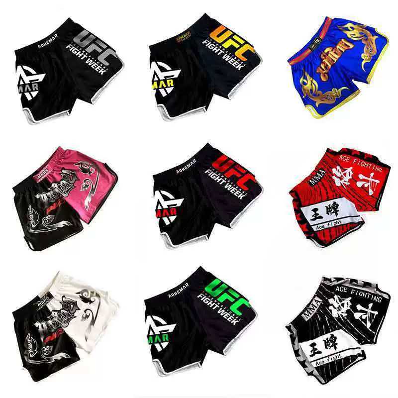 Boxing complex trousers for training, shorts for gym, for running