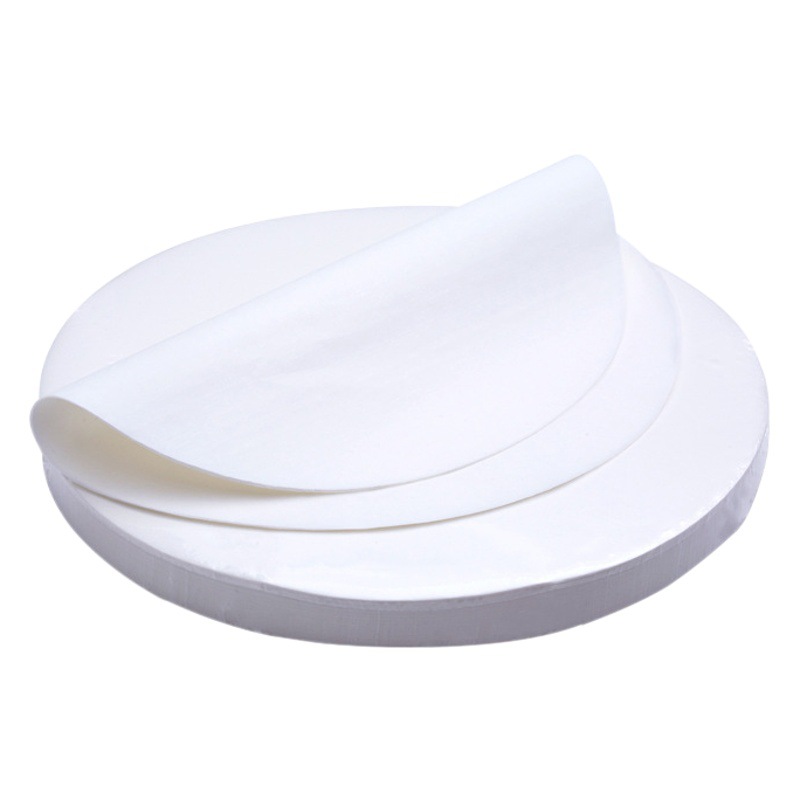 Thickened Round Barbecue Paper Non-stick High Temperature Resistant Barbecue Paper Oil-absorbing Paper Household Baking Paper Food Double-sided Silicone Oil Paper