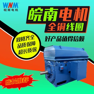皖南电机YKK系列高效率高压三相异步电动机110kw132kw全铜线圈