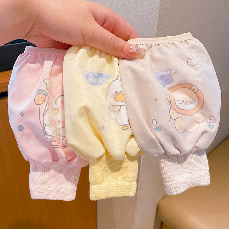 Winter children's long long-sleeve, waterproof sleeves