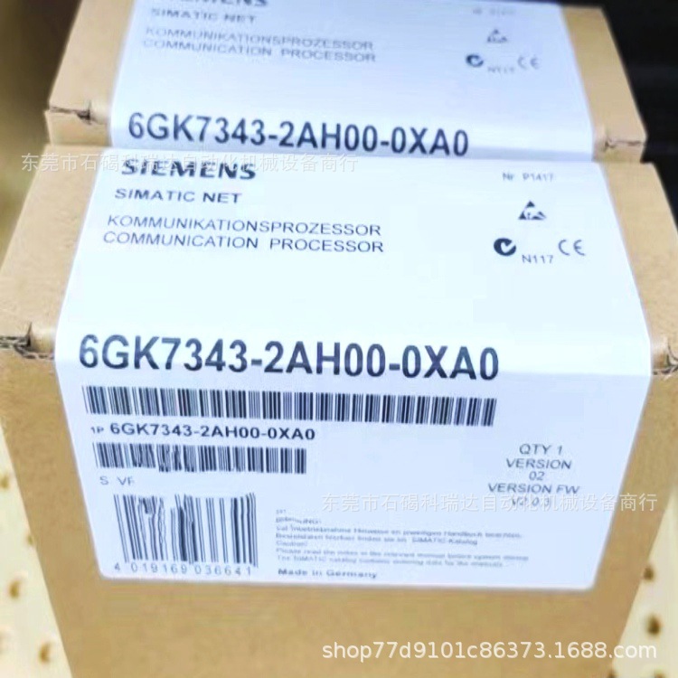 西门子6GK 7343-2AH00-0XA0通讯模块CP343-2 6GK7343-2AHOO-OX AO