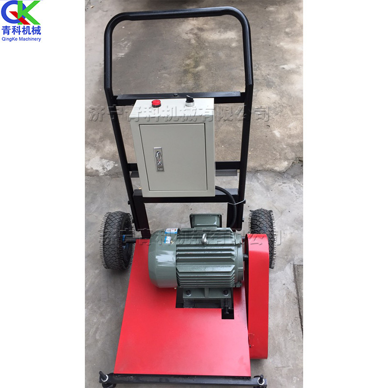 手推式体育场地砂光机 塑胶硅皮尤地面打磨机 旧塑胶跑道翻新机