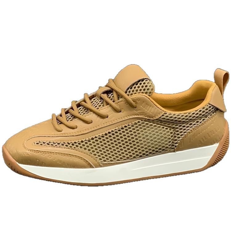 Nuevos zapatos casuales de malla transpirable, zapatos Forrest Gump para hombres, zapatos deportivos, cuatro estaciones, zapatos de hombre para estudiantes de todo fósforo, zapatos de entrenamiento alemanes