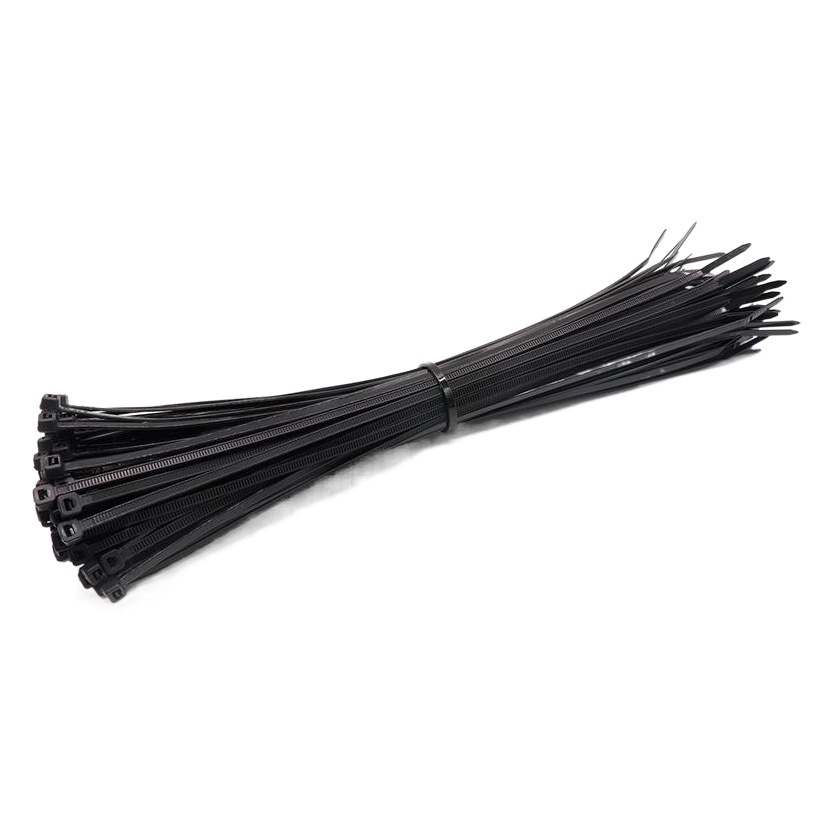 Comercio al por mayor en blanco y negro de grado industrial de auto-bloqueo de la atadura de cables de plástico atadura de cables de almacenamiento de Unión PA66 ignífugo nylon atadura de cables