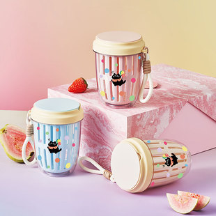 High-value Drain Fruit Cup Portable Salar Cup Breakfast with Picnic Fruit Cup Portable Oatmeal Cup