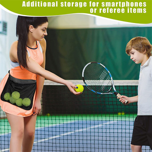 Tennis ball bag table tennis ball golf portable storage bag serve ball learning training ball waist bag in stock