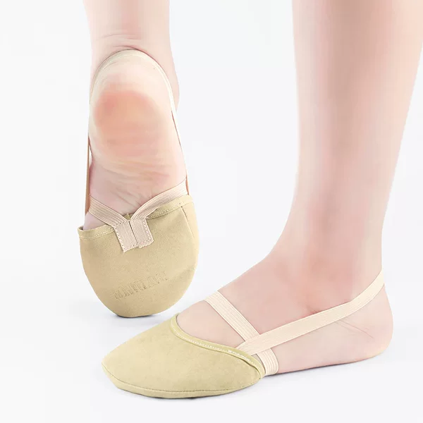 Art Shoes Art Gymnastics Shoes Belly Dance Half Shoes Pointed Shoes Art Shoes Half Foot Shoes Pointed Shoes Half Foot Dance Shoes