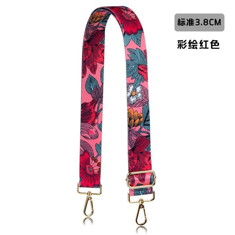 Bolso bandolera con accesorios ultra anchos, bolso de color, correa gruesa, correa de repuesto alargada, correa de hombro de bolso universal ajustable