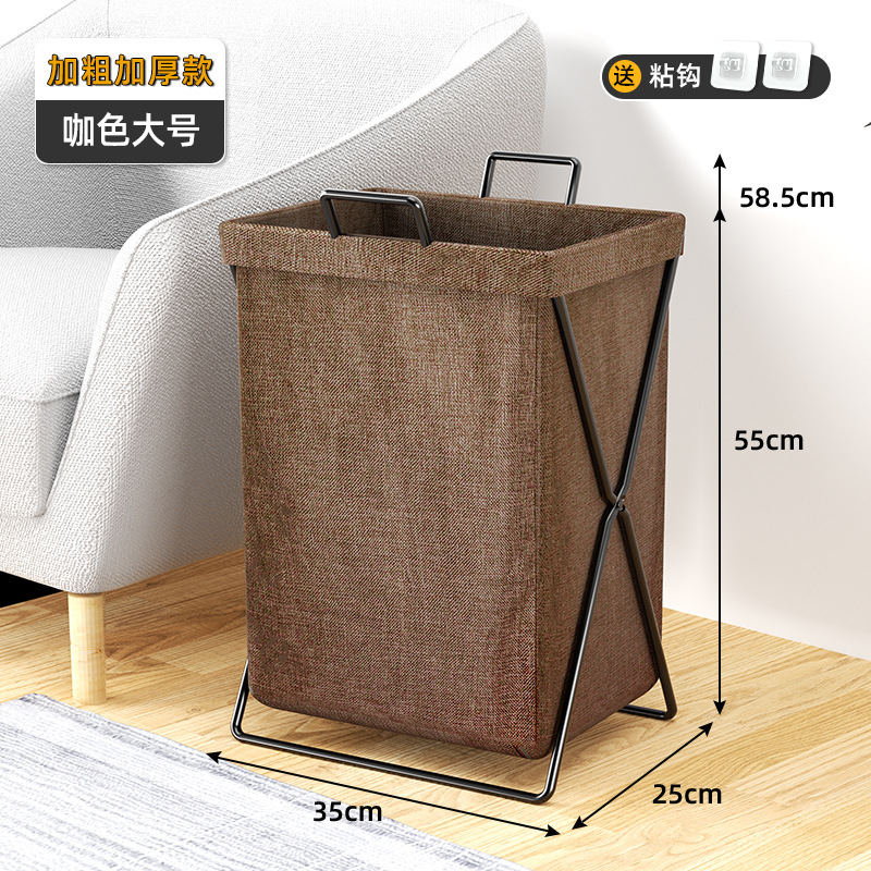 Cesta de lavandería ropa sucia cesta de almacenamiento cesta de lavandería plegable hogar Baño sala de estar lavandería cesta de la ropa bolsa