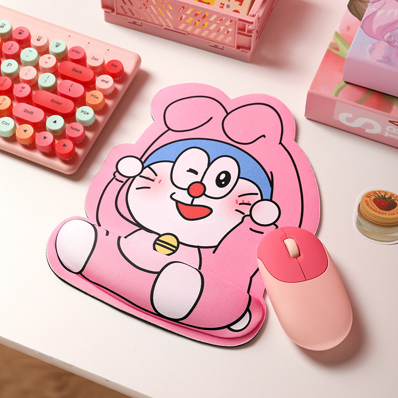 Alfombrillas de ratón transfronterizas, divertidas y variadas, reposamuñecas, alfombrillas de ratón de alta calidad con formas especiales, alfombrillas de ratón de dibujos animados para hombres y mujeres