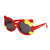 Cute children's sunglasses with bow, sun protection cream, glasses, 2022 collection