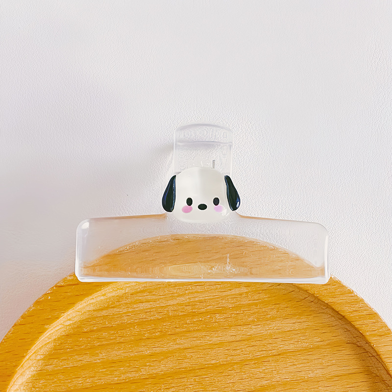9#검은 귀 개 [투명]