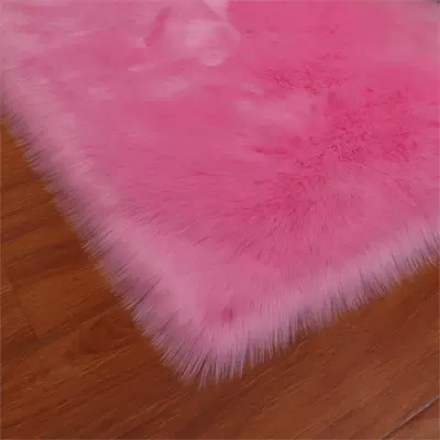 Foot Mat, Bedroom Entrance Carpet, Car Carpet - pink-4040cm-square