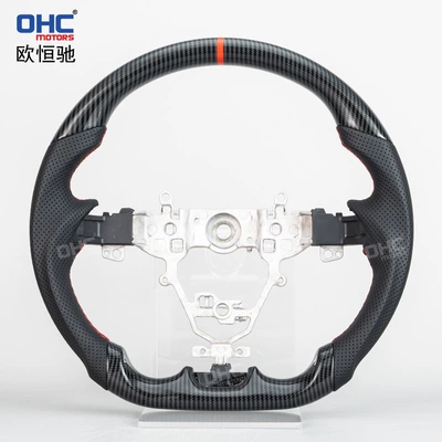 Suitable for 18-24 Models of Suzuki Swift, Imitation Carbon Fiber Steering Wheel Modification and Upgrade (Steering wheel) - transfer-printing-fake-carbon