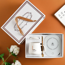 礼品代发55度自动恒温杯保暖杯垫学生伴侣牛奶咖啡杯子冬季高级感