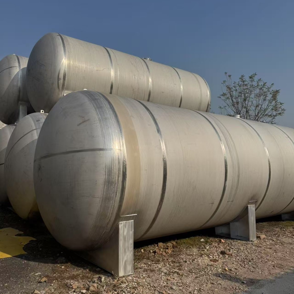 现货10吨100吨润滑油废机油储存罐 不锈钢储罐 双层保温储罐