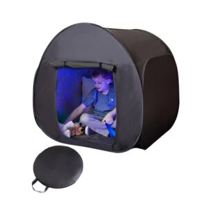 Indoor Silver Rubber Shading Portable Children's Safety House New Children's Tent High Elastic Steel Wire Folding Quick Opening Outdoor