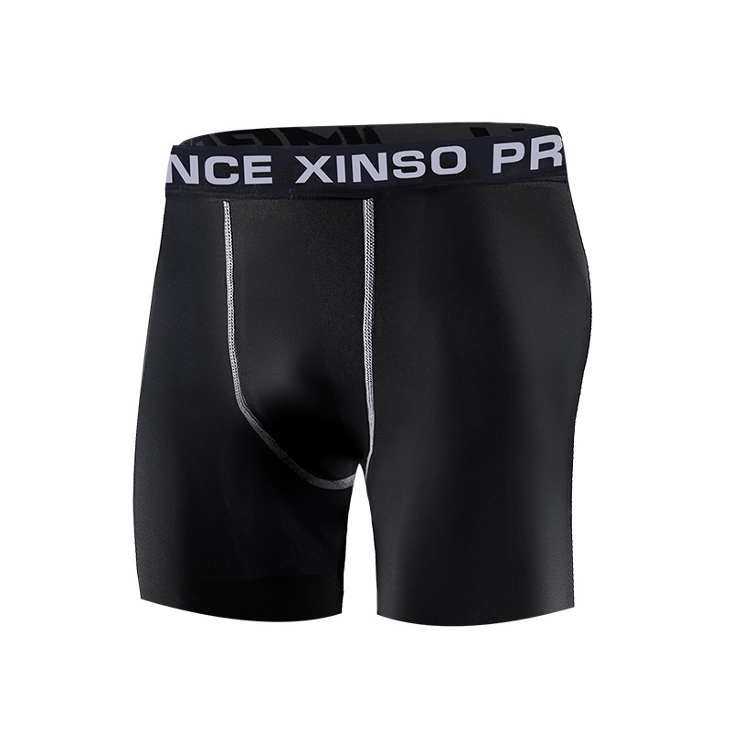 Ink Cube Fitness Shorts Sports Three-point Tight Pants High Elastic Running Training Compression Quick-drying Men's Basketball Leggings