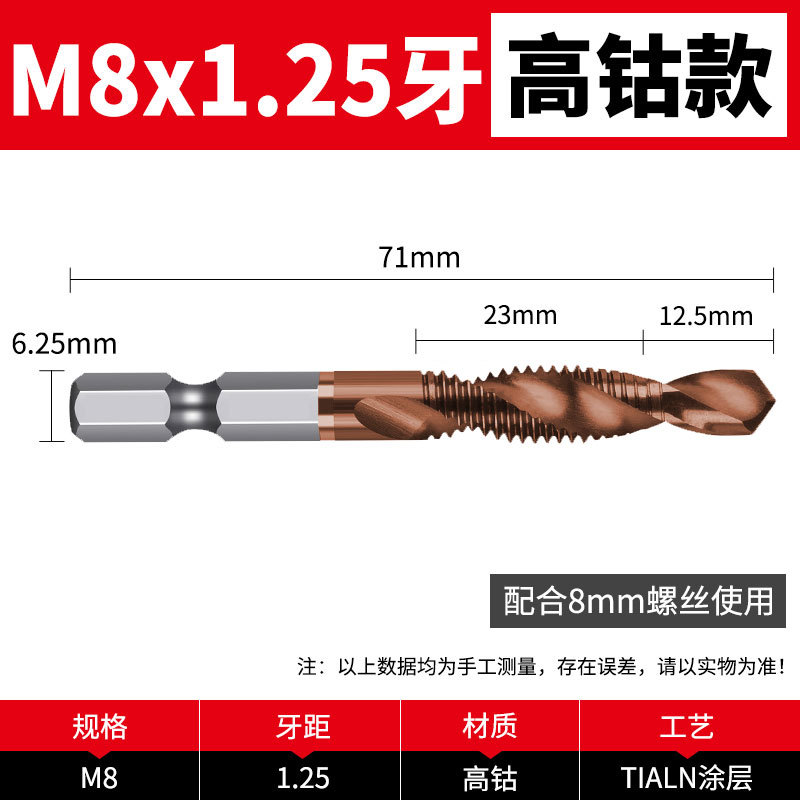 M8 [높은 코발트 산업 등급]]