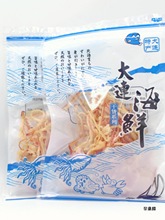 碳烤鱿鱼丝500g手撕大包装 散装即食鱿鱼干零食大连产风琴鱿鱼