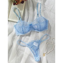 T 58674 Lace Floral Bra Panty Set �οջ������� �羳ŷ��
