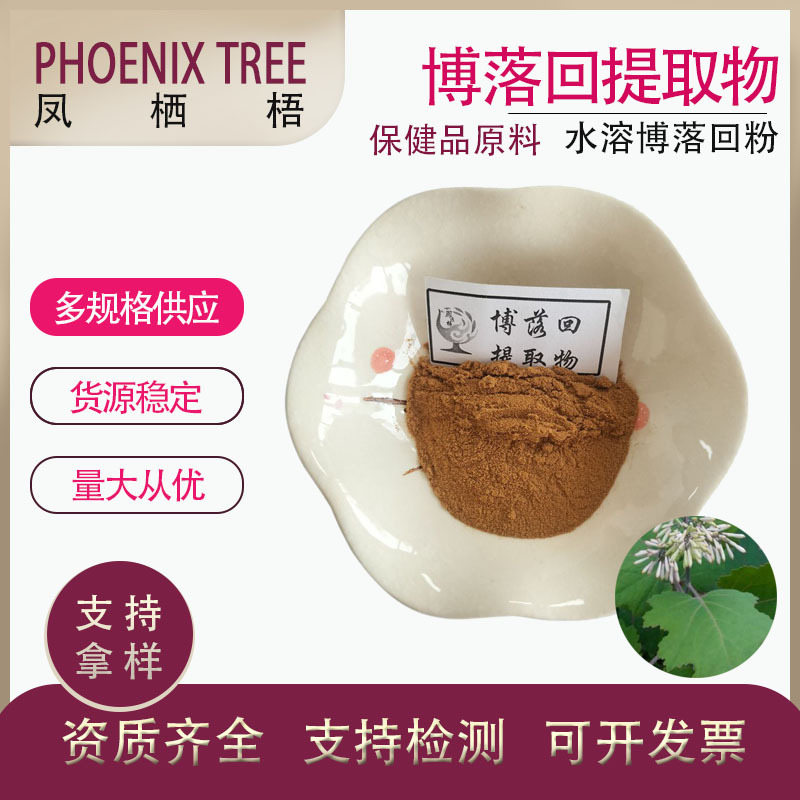 现货供应喷雾干燥博落回粉水溶博落回粉含血根碱10:1博落回提取物