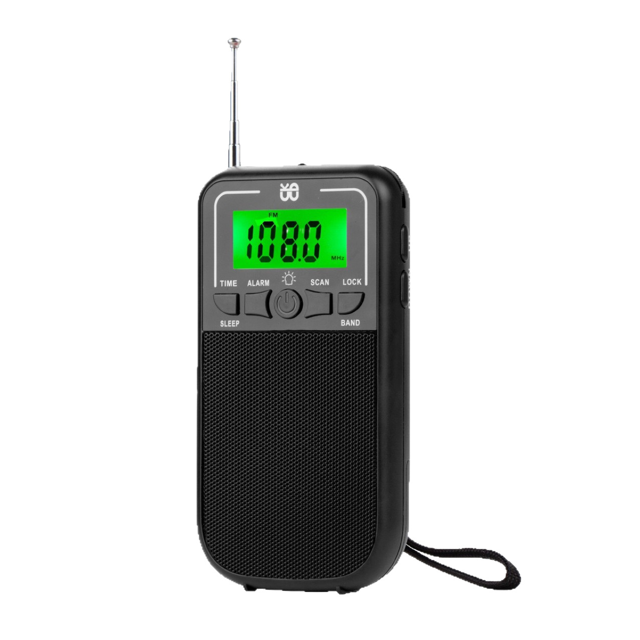 Amazon nuevo portátil FM/AM/SW multibanda de alta sensibilidad control de radio estéreo W-203
