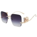 Gold frame progressive gray piece