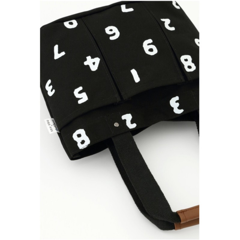 Japonés nuevo bolso digital casual todo partido bolsa de moda simple bolsa de lona bolso portátil para salir