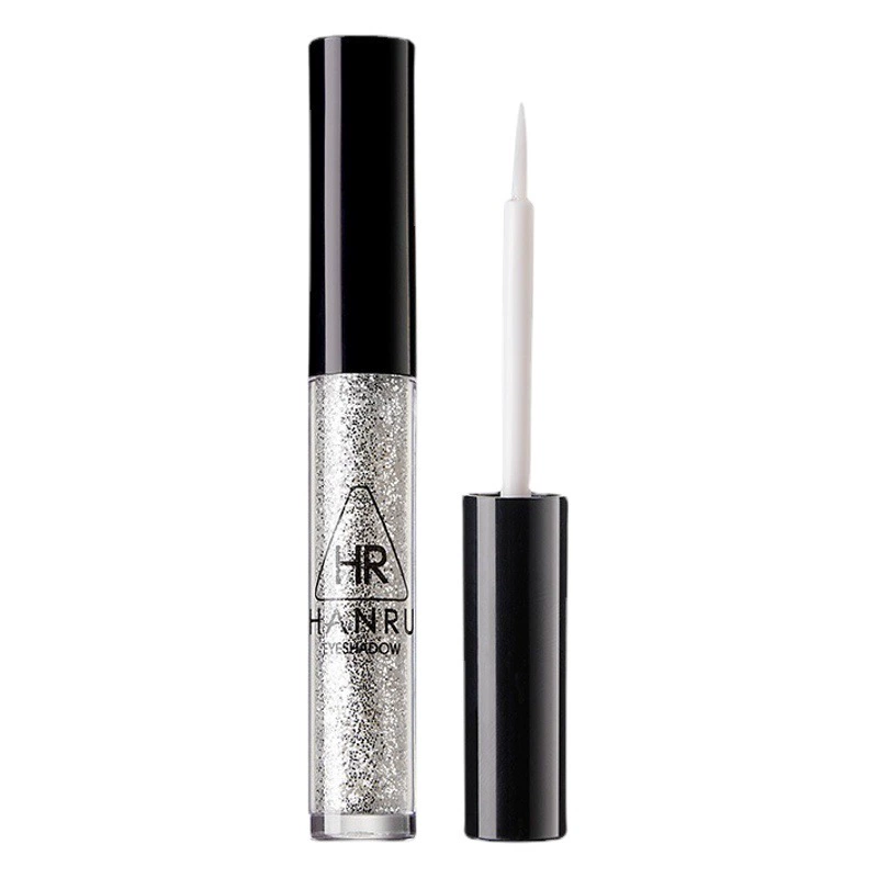 Han Ruxing Diamond Charm Eye Streamer Тени для век Перламутровые тонкие жидкие тени для век Flash Водостойкие Легко снимаемые Макияж для глаз Осветление