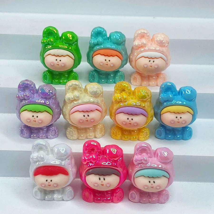 Популярная resin мини светящаяся черепаха на ленте Доуин, трёхмерные украшения орнаменты светящиеся черепашки и подарочные наборы в слепую коробку