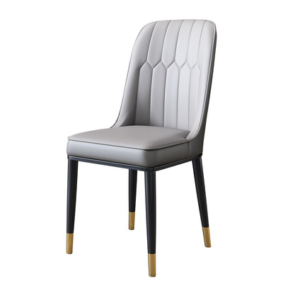 Pequeña silla de piña gris