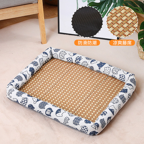 Pet Cooling Pad Universal Seasonal Dog Bed Mat Summer Cooling Durable Pet Bed Square Manufacturer Wholesale