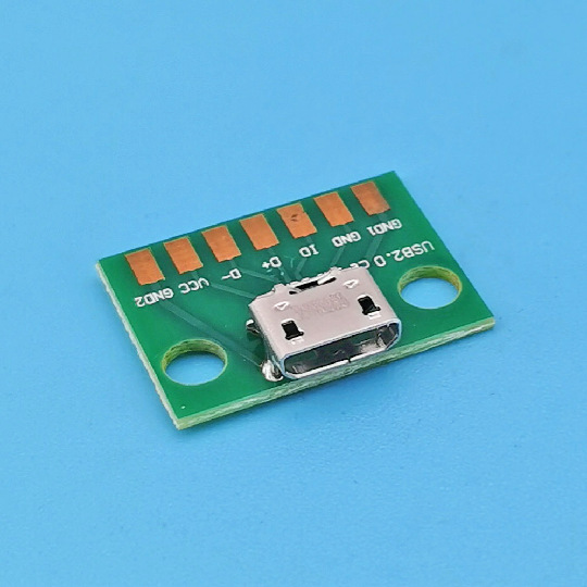 Original SPot SuPPly MICRO USB 5P Female Socket Test Board MICRO USB5P Female Test Fixture