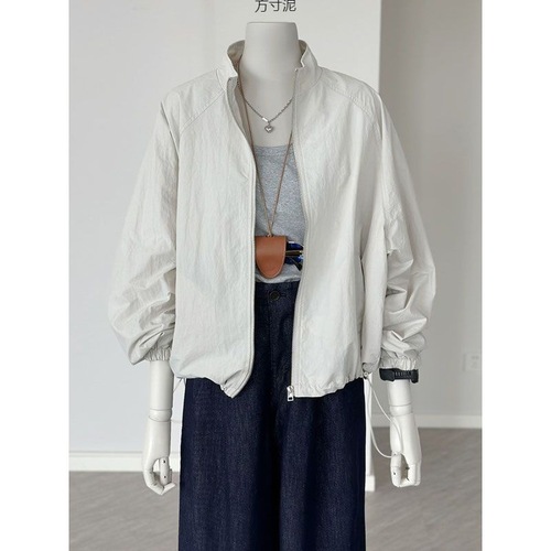 Women's thin sun protection coat, popular casual outdoor jacket, spring and summer leisure combat jacket, versatile sporty jacket, women's wholesale