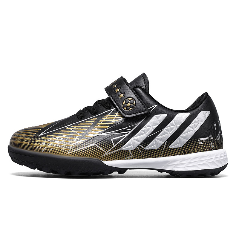 Hombres y niñas primavera y otoño nuevos zapatos infantiles de clavos rotos zapatos de fútbol indoor y outdoor zapatos de entrenamiento juvenil