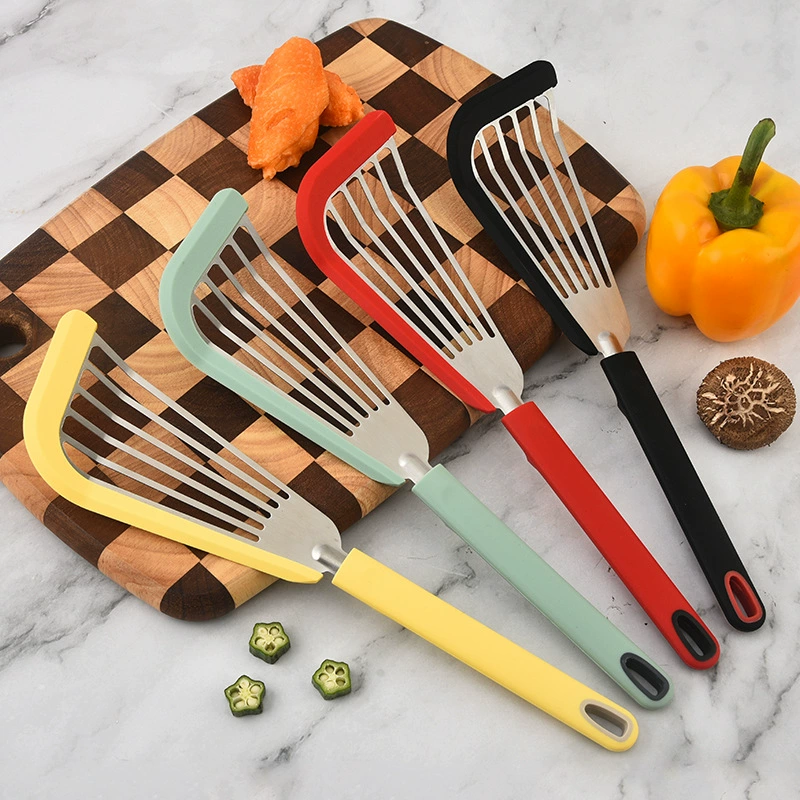 Фабрика оптовая продажа силиконовая нержавеющая сталь жареная рыба лопата стейк жареная лопата