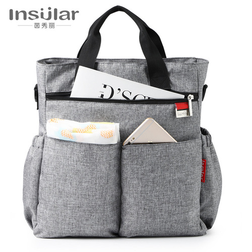 One-shoulder cross-body multi-functional large-capacity mommy bag set waterproof portable mommy bag mother and baby outing bag casual bag