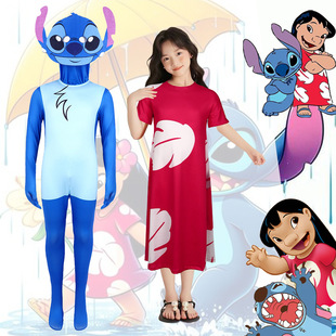 Cross-border New Star Baby Cos Children's One-piece cosplay Clothing Harper Stage Performance Clothing